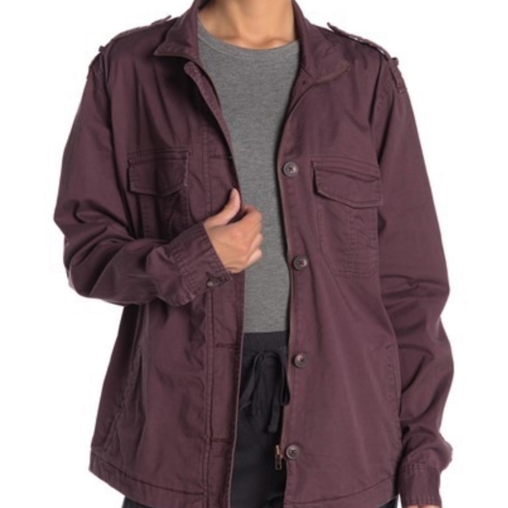 CARLYLE Utility Shirt Jacket